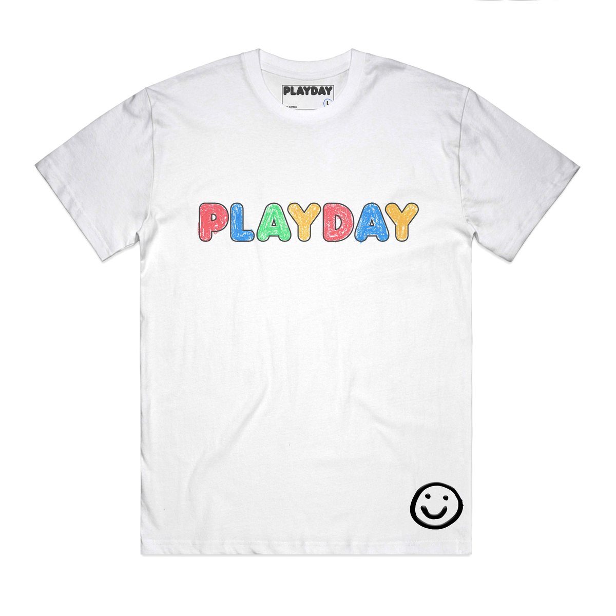t-shirt001: crayon logo (pre-order)